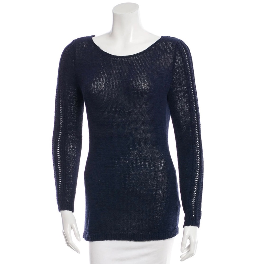 Rachel Zoe Open Knit Sweater